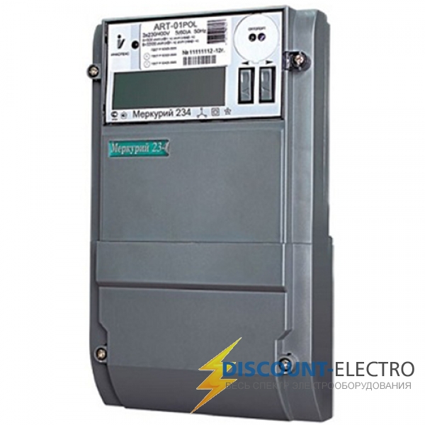 Счетчик трехфазный многотарифный Меркурий 234 ARTM-03 PB.G 5/10А кл0.5S/1 GSM (234ARTМ03PВ.G) Счетчик трехфазный многотарифный Меркурий 234 ARTM-03 PB.G 5/10А кл0.5S/1 GSM (234ARTМ03PВ.G)